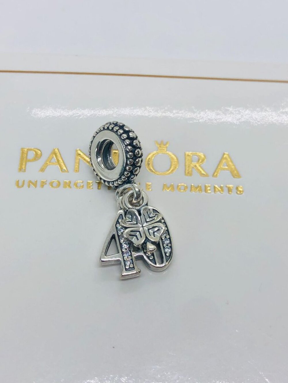 Pandora 40th Celebration Dangle Charm